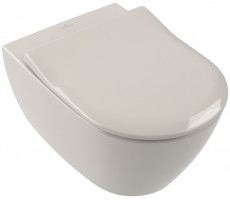 Унитаз подвесной с открытым смывным краем Villeroy&Boch Subway 2.0 5614R0R3​​​​​​​ с DirectFlush, Pеrgamon CeramicPlus