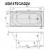 Акриловая ванна 170х75 Villeroy & Boch O.Novo UBA170CAS2V-01 (ножки отдельно) Акриловая ванна 170х75 Villeroy & Boch O.Novo UBA170CAS2V-01 (ножки отдельно)