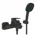 Смеситель для ванны Grohe CUBEO 1018142430 черный матовый