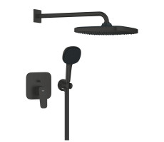 Душевая система Grohe CUBEO 1053362430 черный матовый Душевая система Grohe CUBEO 1053362430 черный матовый