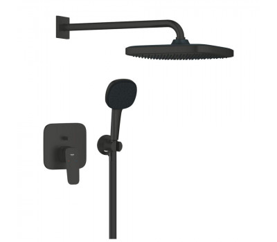 Душевая система Grohe CUBEO 1053362430 черный матовый Душевая система Grohe CUBEO 1053362430 черный матовый