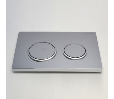 Клавиша смыва, Geberit Omega20 115.085.KH.1 цвет хром-матовый хром  Клавиша смыва, Geberit Omega20 115.085.KH.1 цвет хром-матовый хром