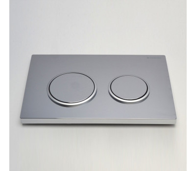 Клавиша смыва, Geberit Omega20 115.085.KH.1 цвет хром-матовый хром  Клавиша смыва, Geberit Omega20 115.085.KH.1 цвет хром-матовый хром