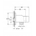 Готовый комплект гиг душ Grohe BauClassic 129186 хром Готовый комплект гиг душ Grohe BauClassic 129186 хром