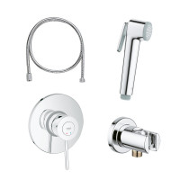 Готовый комплект гиг душ Grohe BauClassic 129186 хром
