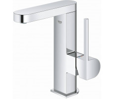 Смеситель для раковины Grohe Plus 23871003 со сливным гарнитуром, поворотный излив Смеситель для раковины Grohe Plus 23871003 со сливным гарнитуром, поворотный излив