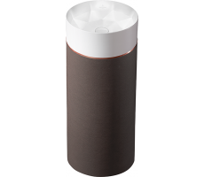 Раковина с пьедесталом 40x40 см Villeroy & Boch Octagon 417000PT Mocha Finish (Мокко кожа)