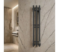 Полотенцесушитель электрический Comfysan Alto-K EC-3 120/15, черный матовый Полотенцесушитель электрический Comfysan Alto-K EC-3 120/15, черный матовый