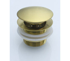 Донный клапан на ванну GANZER GZ5703-S золото матовый Донный клапан на ванну GANZER GZ5703-S золото матовый