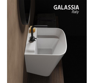 Раковина для стирки с крепежом, подвесная 55х47см Galassia Meg11 5482