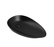 Раковина накладная ABBER Bequem AC2117MB черная матовая 