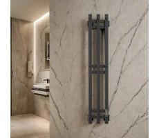 Полотенцесушитель электрический Comfysan Alto-K EC-3 120/15, черный матовый Полотенцесушитель электрический Comfysan Alto-K EC-3 120/15, черный матовый