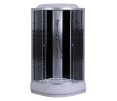 Душевая кабина 80х80 см LORANTO CS-6680-25K 80 мозаичный узор, прозрачное стекло 4мм, профиль хром Душевая кабина 80х80 см LORANTO CS-6680-25K 80 мозаичный узор, прозрачное стекло 4мм, профиль хром