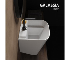 Раковина для стирки с крепежом, подвесная 55х47см Galassia Meg11 5482