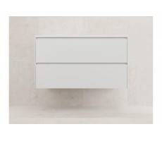 Тумба подвесная Style Line ЛИМА 80 эмаль, под раковину LINE 80, 2 ящ., PLUS, белый матовый ЛС-00002354 