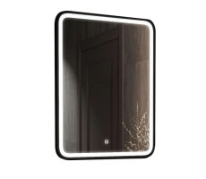 Зеркало Comforty Нобилис-60 LED подсветка, черная рамка, бесконтактный сенсор 600*800 00-00005256 Зеркало Comforty Нобилис-60 LED подсветка, черная рамка, бесконтактный сенсор 600*800 00-00005256