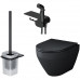 Набор подвесной унитаз с гигиеническим душем, черный AM.PM Spirit V2.0 CK70H1103B Черный Набор подвесной унитаз с гигиеническим душем, черный AM.PM Spirit V2.0 CK70H1103B Черный