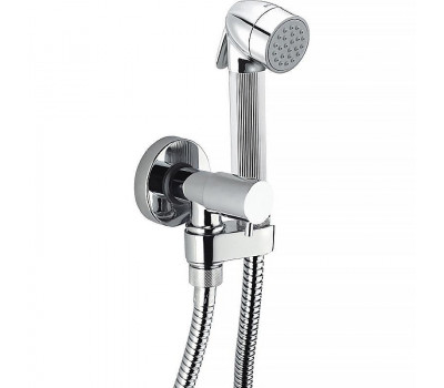 Гигиенический душ с запорным вентилем Bossini Nikita Gom E57004B.030 Хром