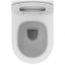 Подвесной унитаз с технологией смыва AquaBlade Ideal Standard Blend T534901 сиденье с микролифтом SLIM, цвет: белый