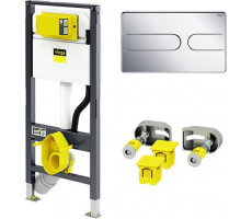 Инсталляция СЕТ Viega Prevista Dry 792862 панель смыва Visign for Style Инсталляция СЕТ Viega Prevista Dry 792862 панель смыва Visign for Style