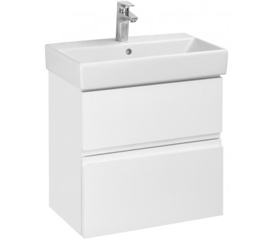 Тумба под раковину Roca Oleta 60 A857639806 подвесная, 2 ящика, белый глянец Тумба под раковину Roca Oleta 60 A857639806 подвесная, 2 ящика, белый глянец