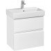Тумба под раковину Roca Oleta 60 A857639806 подвесная, 2 ящика, белый глянец Тумба под раковину Roca Oleta 60 A857639806 подвесная, 2 ящика, белый глянец