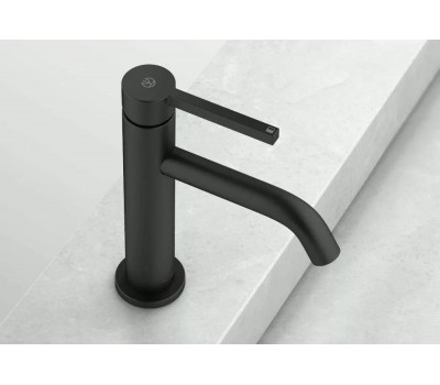 Смеситель для раковины Kludi Nova Fonte Pura 200283915 черный матовый 