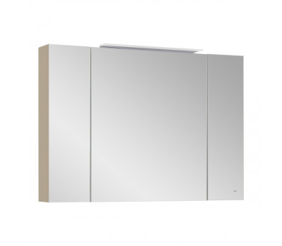 Зеркало-шкаф Roca Oleta 100 A857648515 с подсветкой, капучино матовый