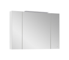Зеркало-шкаф Roca Oleta 100 A857648501 с подсветкой, белый матовый