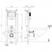 Комплект 3в1 IBERICA BLANCA инсталляция SILENCIO MINI, унитаз BILBAO ALTO белый, кнопка смыва ESTI-S хром глянцевый (IB.001M.BLA.234.852) Комплект 3в1 IBERICA BLANCA инсталляция SILENCIO MINI, унитаз BILBAO ALTO белый, кнопка смыва ESTI-S хром глянцевый (IB.001M.BLA.234.852)
