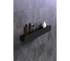 Полка RADIUS Mono 40 см Fl-ra-m40-ч черный муар