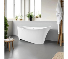 Ванна из Solid Surface BAS Иннова 170х80 ВА00040 белый матовый Ванна из Solid Surface BAS Иннова 170х80 ВА00040 белый матовый