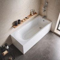 Ванна из литьевого мрамора BAS Канди 170х75 цвет белый