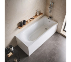 Ванна из литьевого мрамора BAS Канди 170х75 цвет белый Ванна из литьевого мрамора BAS Канди 170х75 цвет белый