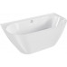 Ванна композитно-каменная пристенная BAS Палермо 168х80 ВА00058 белый