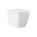 Унитаз подвесной Grohe Bau Edge 106740SH00 с быстросъемным сиденьем для унитаза с плавным закрытием, альпин-белый