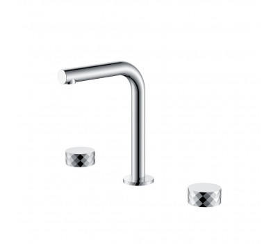 Смеситель на столешницу STICK DIAMOND на 3 отв. CHROME Boheme 152-CR хром 