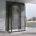 Душевой уголок ABBER Schwarzer Diamant AG30120BH-S70B-S70B черный матовый 