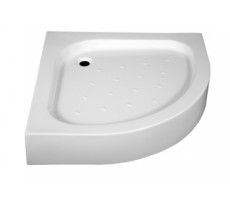 Душевой поддон полукруглый Radaway Tinos A Compact 80х80х16 см, S4TIA8080-08 четверть круга, акриловый