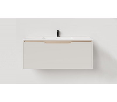 Тумба подвесная 100 см Salini SMILE S1000C МДФ эмаль Сreamy (Цвет NCS S 0500-N) Тумба подвесная 100 см Salini SMILE S1000C МДФ эмаль Сreamy (Цвет NCS S 0500-N)