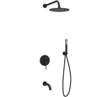 Душевой комплект SANCOS Select SC3004MB цвет черный матовый Душевой комплект SANCOS Select SC3004MB цвет черный матовый