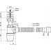 Сифон бутылочный ОРИО А-3202 малый корпус, с гибкой трубой 40/50
