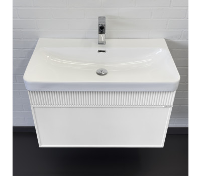 Тумба-умывальник COMFORTY Мадрид-80М 4480 белый матовый 00-00021274 