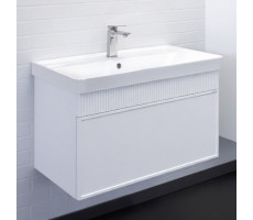 Тумба-умывальник Comforty Мадрид-80М белый матовый с рак. COMFORTY 4480 00-00021274 