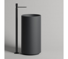 Раковина напольная 45х45см Salini ARMONIA 201 130111SMRH RAL9011 черный матовый Раковина напольная 45х45см Salini ARMONIA 201 130111SMRH RAL9011 черный матовый