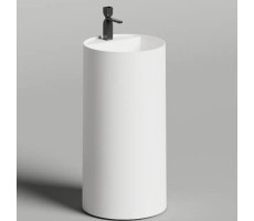 Раковина напольная S-STONE Salini ARMONIA ROUND TOP 01 130421TM белый матовый Раковина напольная S-STONE Salini ARMONIA ROUND TOP 01 130421TM белый матовый