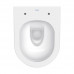 Подвесной унитаз Duravit D-Neo 45880900A1 укороченный, безободковый, с сиденьем микролифт 