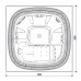 Минибассейн 250x250x98 см  Jacuzzi Enjoy Pro 944503065 цвет Platinum