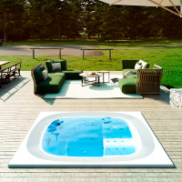 Минибассейн 250x250x98 см  Jacuzzi Enjoy Pro 944503065 цвет Platinum