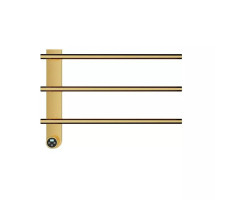 Полотенцесушитель электрический 52х38см AQUAme AQM3113GM темный металл шлифованный Полотенцесушитель электрический 52х38см AQUAme AQM3113GM темный металл шлифованный